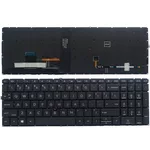 <span>Клавиатура за лаптоп</span> Клавиатура за лаптоп HP ZBook Firefly 15 G8 15 G7 - Черна Без Рамка (Малък Ентър), С Подсветка  - 