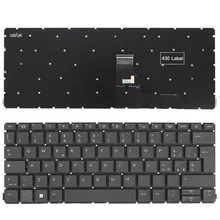  Клавиатура за лаптоп HP ProBook X360 430 G7 430 G8 Черна Без Рамка (Голям Ентър) 796489 60120069_2 на топ цена - PIC.bg