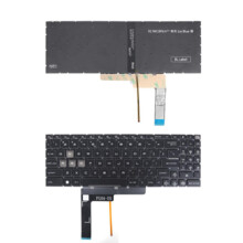  Клавиатура за лаптоп MSI Sword 15 MS-1584 MS-17L1 MS-17L2 MS-17L4 MS-17L3 MS-158K - Черна Без Рамка със Синя Подсветка 796515 60128024_BL-B на топ цена - PIC.bg