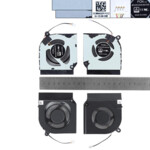 <span>Вентилатор за лаптоп</span> Вентилатор за лаптоп Acer Nitro AN515-44 AN515-55 AN517-52 Predator Helios PH315-53 (CPU + GPU) - 5V  - 