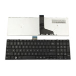 <span>Клавиатура за лаптоп</span> Клавиатура за лаптоп Toshiba Satellite C50 C55 C55D Черна / Black  - 