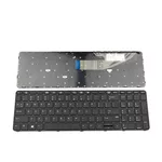 <span>Клавиатура за лаптоп</span> Клавиатура за лаптоп HP ProBook 450 G3 455 G3 470 G3 650 G2 655 G2 450 G4 455 G4 Black Frame Black (Черна с Черна Рамка)  - 