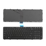 <span>Клавиатура за лаптоп</span> Клавиатура за лаптоп HP ZBook 15 ZBook 15 G2 ZBook 17 ZBook 17 G1 G2 Черна с Черна Рамка   - 