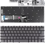 <span>Клавиатура за лаптоп</span> Клавиатура за лаптоп Lenovo IdeaPad Flex 5-14ALC05 5-14ARE05 5-14IIL05 5-14ITL05 Сива Без Рамка с Подсветка US/UK  - 
