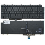 <span>Клавиатура за лаптоп</span> Клавиатура за лаптоп Dell Latitude 5520 5521 5530 Precision 3560 3561 Черна Без Рамка С Подсветка  - 
