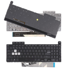  Клавиатура за лаптоп Asus TUF Gaming FX507 FX507Z FA507 FA507R Черна Без Рамка с Малък Ентър 798805 60106246_BL на топ цена - PIC.bg