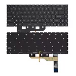 <span>Клавиатура за лаптоп</span> Клавиатура за лаптоп MSI Modern 15 A10 A10M A10R  - Черна Без Рамка с Подсветка  - 