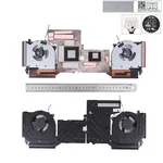 <span>Вентилатор за лаптоп</span> Вентилатори за лаптоп (CPU + GPU Fan) Lenovo Legion 5-15ACH6H с Меден Охладител / With Thermal Heatsink   - 