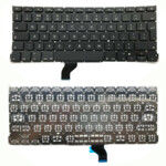 <span>Клавиатура за лаптоп</span> Клавиатура за лаптоп Apple MacBook Pro A1502 13.3" Черна Без Рамка (Голям Ентър) / Black Without Frame UK  - 