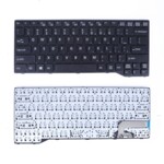 <span>Клавиатура за лаптоп</span> Клавиатура за лаптоп Fujitsu LifeBook E544 E733 E744 E746 E734 E743 E736 U745 E547 Черна със Черна Рамка  - 