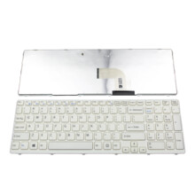  Клавиатура за лаптоп Sony Vaio SVE15 White Frame White US/UK Type 1 823581 60134022_1 на топ цена - PIC.bg