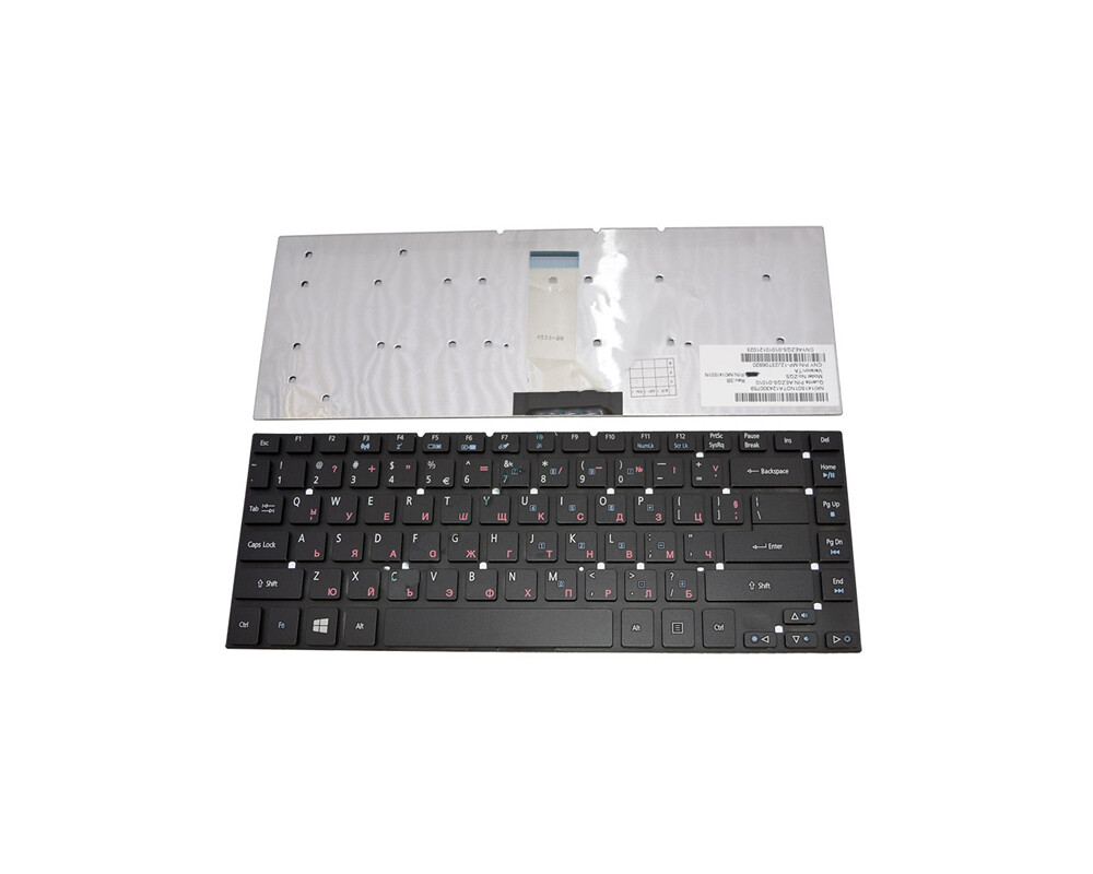 Клавиатура за лаптоп Клавиатура за лаптоп Acer Aspire 3830 4755 Without Frame Black US/UK с Кирилица 2