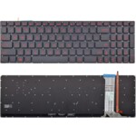 <span>Клавиатура за лаптоп</span> Клавиатура за лаптоп Asus G551JW G771 N551 Черна Без Рамка с Малък Ентър - с Подсветка и Кирилица  - 