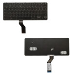 <span>Клавиатура за лаптоп</span> Клавиатура за лаптоп Acer ChromeBook Spin 311 R721T Черна със Сива рамка  - 