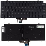 <span>Клавиатура за лаптоп</span> Клавиатура за лаптоп Dell Latitude 7410 14-7410 2-in-1 Черна без рамка С Подсветка  - 