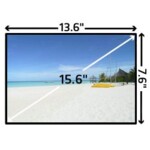 <span>Матрица за лаптоп</span> Матрица за лаптоп (Дисплей) 15.6" B156XTN02.0 (eDP Thick) (1366x768) - Матова / Matt  - 