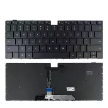  Клавиатура за лаптоп Huawei MagicBook 15 BOH-WAQ9HNL WAQ9HNR WAE9HN Черна Без Рамка С Малък Ентър с Подсветка 867380 60141001_1BL на топ цена - PIC.bg