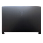 <span>Корпус за лаптоп</span> Заден Капак за Матрица MSI Katana GF66 11UE 11UG MS-1581 MS-1582 Черен с Лого  - 