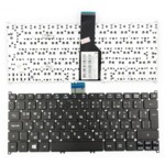 <span>Клавиатура за лаптоп</span> Клавиатура за лаптоп Acer Aspire S3-391 S5-391 One 725 756 Черна Без Рамка US/UK с Кирилица  - 