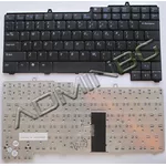 <span>Клавиатура за лаптоп</span> Клавиатура за лаптоп Dell Inspiron 630M 1501 6400 Black US/UK с Кирилица  - 