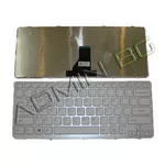 <span>Клавиатура за лаптоп</span> Клавиатура за лаптоп Sony Vaio SVE14 White Frame White US  - 