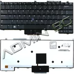 <span>Клавиатура за лаптоп</span> Клавиатура за лаптоп Dell Latitude E4300 Black Backlit (With Pointing Stick) US/UK с Кирилица  - 