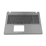 <span>Клавиатура за лаптоп</span> Горен корпус с клавиатура (Upper Cover) за Asus X550 X550VA (Palmrest With Keyboard) US/UK с Кирилица  - 