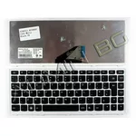 <span>Клавиатура за лаптоп</span> Клавиатура за лаптоп Lenovo IdeaPad U310 Silver Frame Black с Кирилица  - 