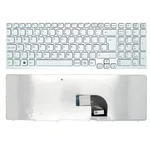<span>Клавиатура за лаптоп</span> Клавиатура за лаптоп Sony Voio SVE17 (Бяла Рамка)  - 