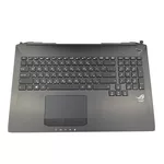 <span>Клавиатура за лаптоп</span> Клавиатура за лаптоп Asus G750 G750JW (Palmrest With Keyboard) Black - с Кирилица  - 