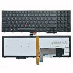 <span>Клавиатура за лаптоп</span> Клавиатура за лаптоп Lenovo ThinkPad E531 E540 T540 T540p T560 W540 Черна с Черна Рамка с Подсветка с Кирилица / Black Frame Black With Backlit 6 Screws / 6 Винта   - 