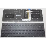 <span>Клавиатура за лаптоп</span> Клавиатура за лаптоп Lenovo IdeaPad Yoga 3 Pro 1370 - Without Frame Black Backlit UK / Черна Без Рамка с Подсветка (Голям Ентър) с Кирилица  - 