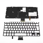 <span>Клавиатура за лаптоп</span> Клавиатура за лаптоп Dell XPS 14z/L412z 15z/L511z Сребриста Без Рамка (Голям Ентър) с Подсветка / Silver Without Frame UK With Backlit  - 