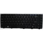 <span>Клавиатура за лаптоп</span> Клавиатура за лаптоп Dell Vostro V13 V130 Latitude L13 Черна с Кирилица / Black  - 