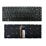 <span>Клавиатура за лаптоп</span> Клавиатура за лаптоп Acer Aspire 3830 4830 E1-410 E5-411 Черна Без Рамка с Подсветка с Кирилица / Black Without Frame With Backlit  - 