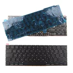 <span>Клавиатура за лаптоп</span> Клавиатура за лаптоп Apple MacBook Pro A1989 A1990 Черна Без Рамка (Голям Ентър) с Подсветка / Black Without Frame UK With Backlit  - 