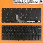 <span>Клавиатура за лаптоп</span> Клавиатура за лаптоп Lenovo Yoga 910-13IKB Yoga 5 Pro Черна Без Рамка (Малък Ентър) с Подсветка / Black Without Frame With Backlit US OEM Съвместима  - 
