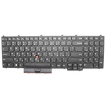 <span>Клавиатура за лаптоп</span> Клавиатура за лаптоп Lenovo ThinkPad P50 P70 Black Frame Black With Point Stick / Черна с Черна Рамка С Кирилица  - 