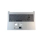 <span>Клавиатура за лаптоп</span> Горен корпус (Upper Cover - Palmrest) за Acer Aspire A515-52G Сребрист Корпус С Клавиатура Silver Frame Black Palmrest With Keyboard   - 