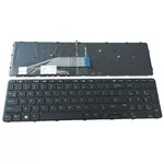 <span>Клавиатура за лаптоп</span> Клавиатура за лаптоп HP ProBook 450 G3 455 G3 470 G3 650 G2 655 G2 450 G4 455 G4 Black Frame Black (Черна с Черна Рамка) с Подсветка (With Backlit) с Кирилица  - 