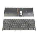 <span>Клавиатура за лаптоп</span> Клавиатура за лаптоп Acer Swift 3 SF314-54 SF314-54G SF314-54G-52L8 SF314-56G Черна Без Рамка С Подсветка / Black Without Frame With Backlit US/UK - Съвместима / Replacement  - 