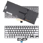 <span>Клавиатура за лаптоп</span> Клавиатура за лаптоп Asus ZenBook UX434 UX434F UX434FA Сребриста Без Рамка С Малък Ентър, С Подсветка  - 