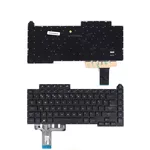 <span>Клавиатура за лаптоп</span> Клавиатура за лаптоп Asus ROG Strix G15 G513 G513Q G513QY G513QM G533 Черна Без Рамка с Малък Ентър, С RGB Подсветка (Вариант 2)  - 
