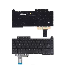  Клавиатура за лаптоп Asus ROG Strix G15 G513 G513Q G513QY G513QM G533 Черна Без Рамка с Малък Ентър, С RGB Подсветка (Вариант 2) 898058 60106237_BL2 на топ цена - PIC.bg