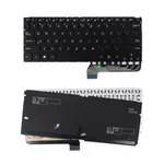 <span>Клавиатура за лаптоп</span> Клавиатура за лаптоп Asus ZenBook UX430 UX430U UX430UN UX430UA Черна Без Рамка С Малък Ентър, с Подсветка  - 