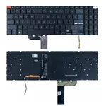 <span>Клавиатура за лаптоп</span> Клавиатура за лаптоп Asus VivoBook Pro 15X K6501Z K6501ZM M6501 Черна Без Рамка С Малък Ентър с Подсветка  - 