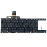 <span>Клавиатура за лаптоп</span> Клавиатура за лаптоп Asus ZenBook Duo 14 UX482 UX482E UX482EA Синя Без Рамка С Малък Ентър с Подсветка  - 
