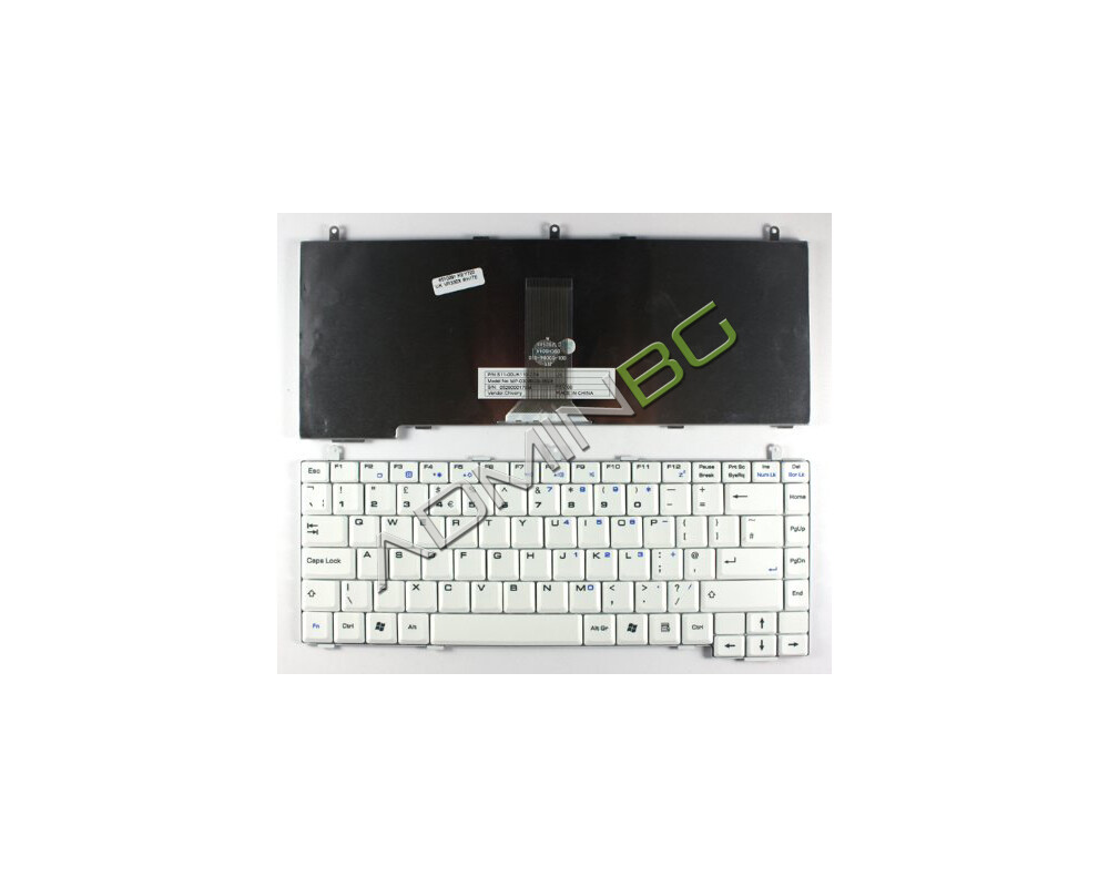Клавиатура за лаптоп Клавиатура за лаптоп MSI VR330X LG K1 Бяла / White Клавиатура за лаптоп Клавиатура за лаптоп MSI VR330X LG K1 Бяла / White