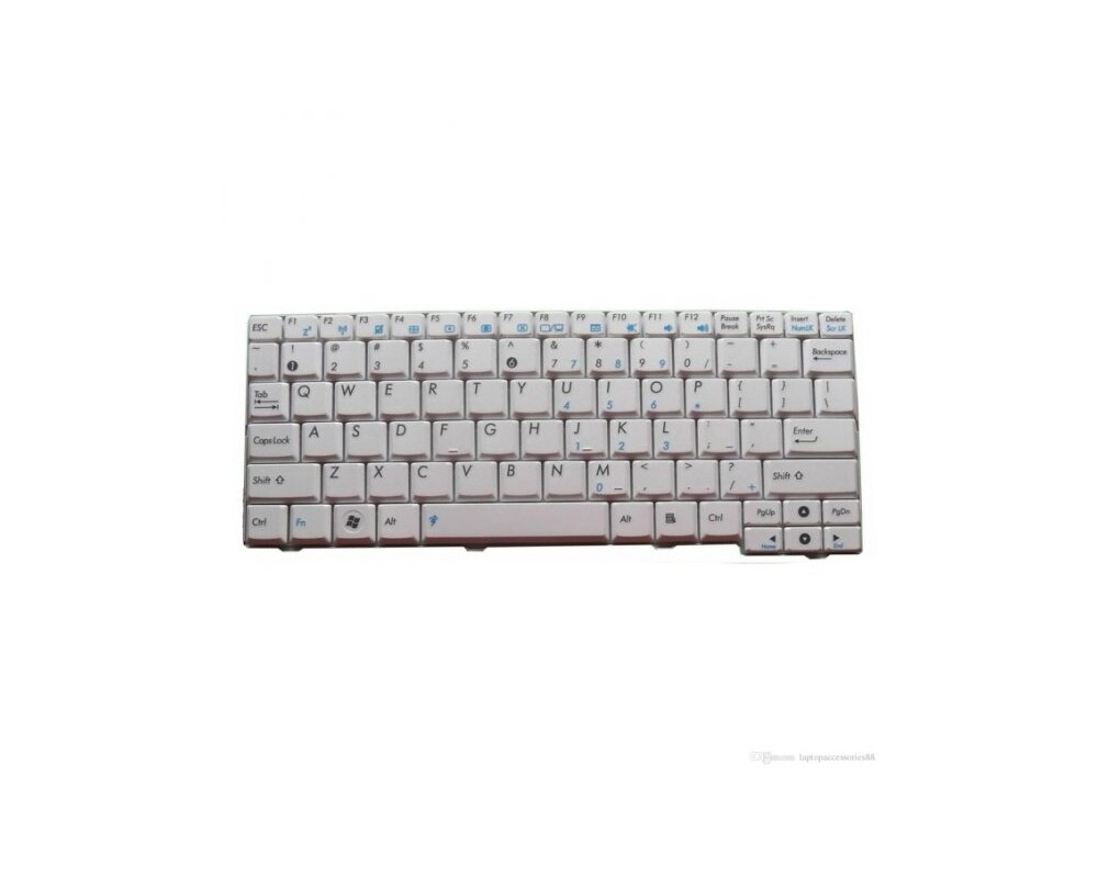 Клавиатура за лаптоп Клавиатура за лаптоп Asus Eee PC MK90 MK90H White US/UK Клавиатура за лаптоп Клавиатура за лаптоп Asus Eee PC MK90 MK90H White US/UK