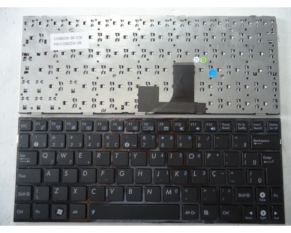 Клавиатура за лаптоп Клавиатура за лаптоп Asus Eee PC 1005PEB Black Frame Black US/UK Клавиатура за лаптоп Клавиатура за лаптоп Asus Eee PC 1005PEB Black Frame Black US/UK